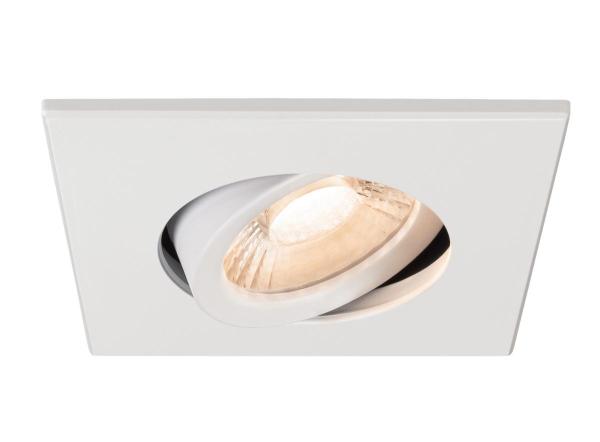 UNIVERSAL DOWNLIGHT Abdeckung, für Downlight IP20, schwenkbar, eckig, weiss