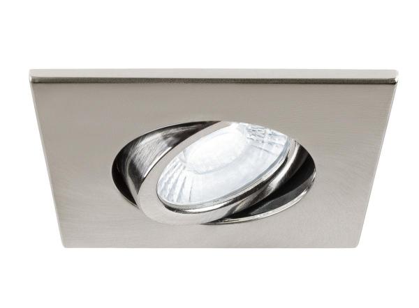 UNIVERSAL DOWNLIGHT Abdeckung, für Downlight IP20, schwenkbar, eckig, alu