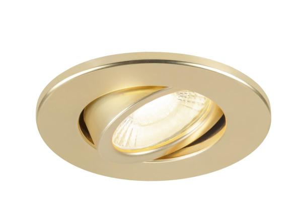 UNIVERSAL DOWNLIGHT Abdeckung, für Downlight IP20, schwenkbar, rund, gold matt