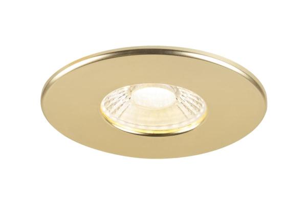 UNIVERSAL DOWNLIGHT Abdeckung, für Downlight IP65, rund, gold matt