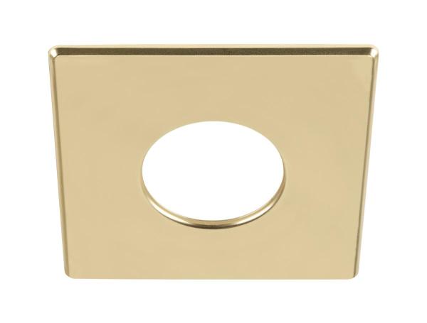 UNIVERSAL DOWNLIGHT Abdeckung, für Downlight IP65, eckig, gold matt