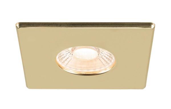 UNIVERSAL DOWNLIGHT Abdeckung, für Downlight IP65, eckig, gold matt