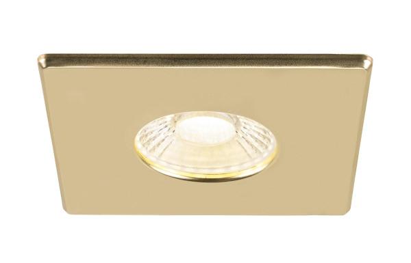 UNIVERSAL DOWNLIGHT Abdeckung, für Downlight IP65, eckig, gold matt