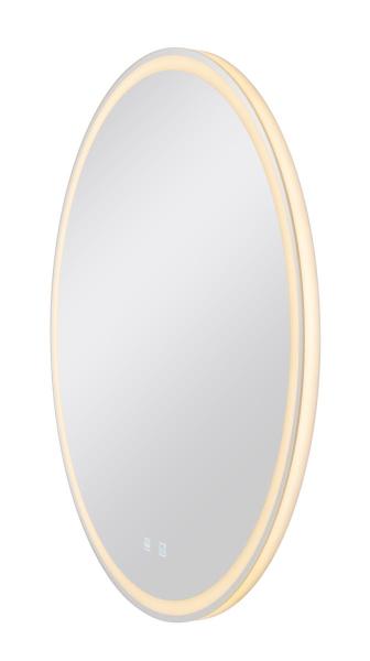 TRUKKO 80, Spiegel Ø 80 cm, chrom