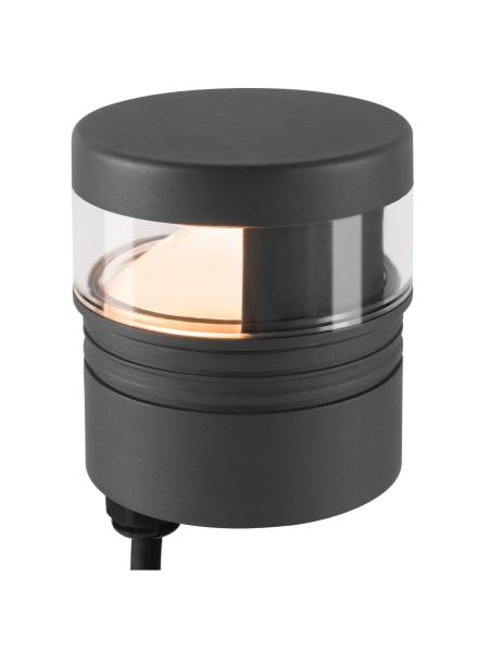 M-POL S Polehead 180°, entblendet, Leuchtenkopf, anthrazit, 10 W, 700 lm, 2700 K, CRI 80, DALI