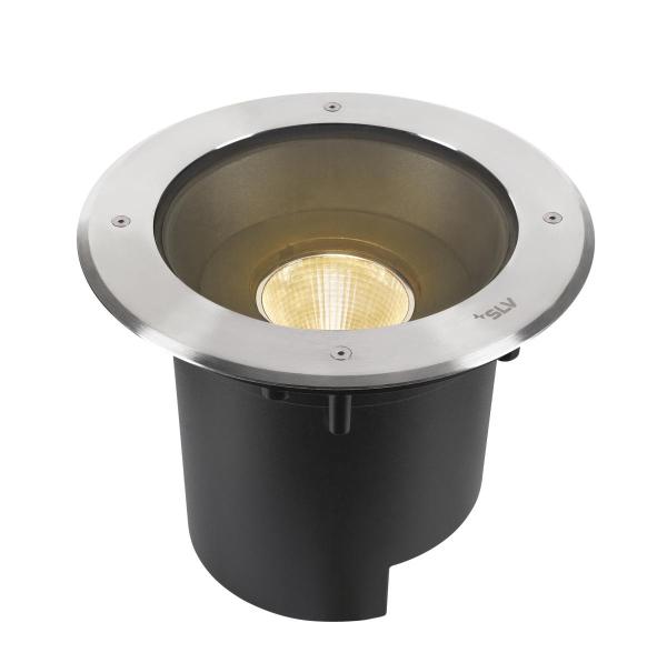 DASAR® XL, RL runde Abdeckung 24° 3000 K incl. DALI-Treiber edelstahl