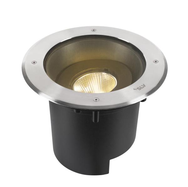 DASAR® XL, RL runde Abdeckung 24° 3000 K incl. DALI-Treiber edelstahl