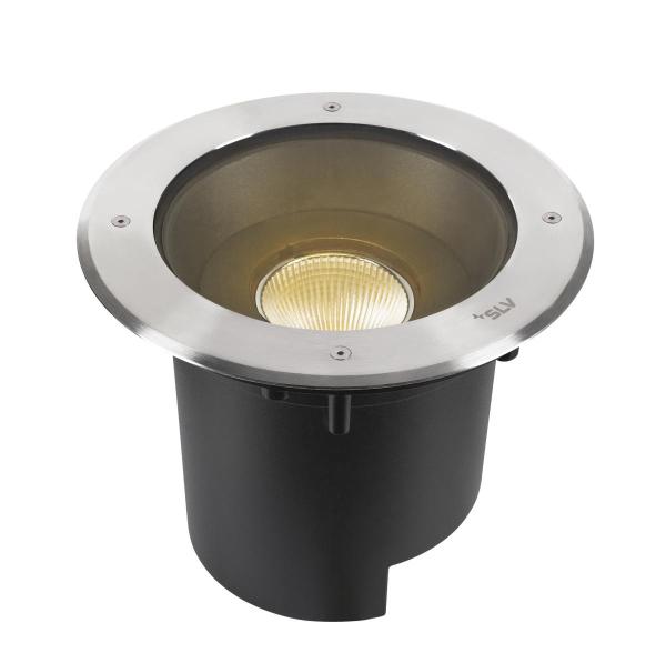 DASAR® XL, RL runde Abdeckung 24° 3000 K incl. DALI-Treiber edelstahl