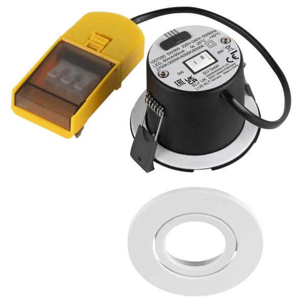 Sonderangebot: 12x UNIVERSAL DOWNLIGHT MOVE PHASE inkl. Abdeckung, Set bestehend aus 12x 1007090 UNIVERSAL DOWNLIGHT MOVE PHASE, IP20 38° und 1007092 UNIVERSAL DOWNLIGHT Abdeckung - weiß