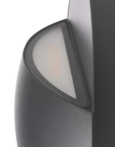 LID II UP/DOWN, Wandaufbauleuchte, 2700/3000 K, 28 W, PHASE, 100°, anthrazit