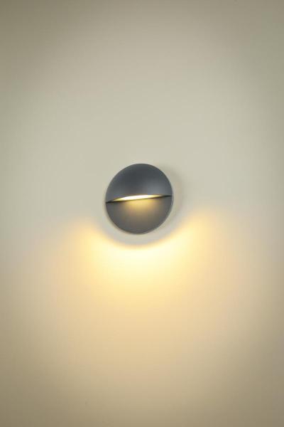 LID II, Wandaufbauleuchte, 2700/3000 K, 15 W, PHASE, 100°, anthrazit