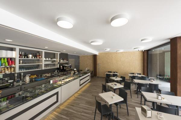 MEDO® PRO 30, Wand- und Deckenaufbauleuchte, rund, 3000/4000 K, 10 W, DALI, Touch, 70°, UGR <19, weiß