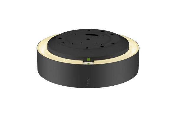 MEDO® PRO 30, Wand- und Deckenaufbauleuchte, rund, 3000/4000 K, 10 W, DALI, Touch, 110°, schwarz