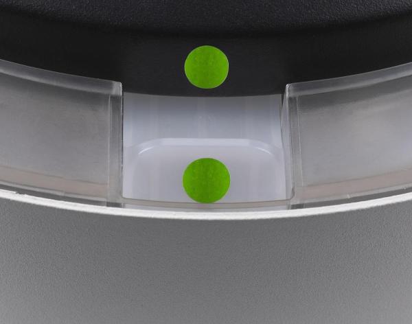 MEDO® PRO 30, Wand- und Deckenaufbauleuchte, rund, 3000/4000 K, 10 W, DALI, Touch, 110°, schwarz