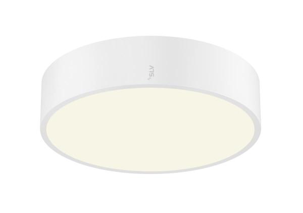 MEDO® PRO 30, Wand- und Deckenaufbauleuchte, rund, 3000/4000 K, 10 W, DALI, Touch, 110°, weiß