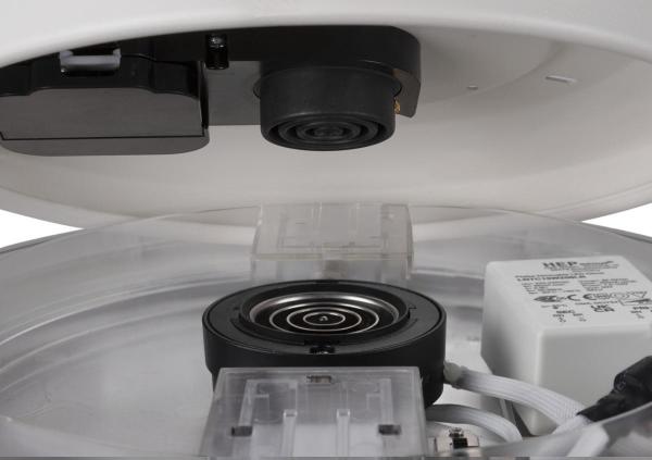 MEDO® PRO 30, Wand- und Deckenaufbauleuchte, rund, 3000/4000 K, 10 W, DALI, Touch, 110°, weiß