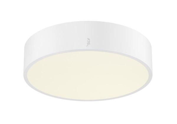 MEDO® PRO 30, Wand- und Deckenaufbauleuchte, rund, 3000/4000 K, 10 W, Phasenabschnitt, 70°, UGR <19, weiß