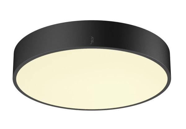 MEDO® PRO 40, Wand- und Deckenaufbauleuchte, rund, 3000/4000 K, 19 W, DALI, Touch, 80°, UGR <19, schwarz