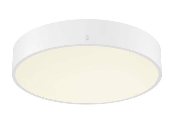 MEDO® PRO 40, Wand- und Deckenaufbauleuchte, rund, 3000/4000 K, 19 W, DALI, Touch, 80°, UGR <19, weiß