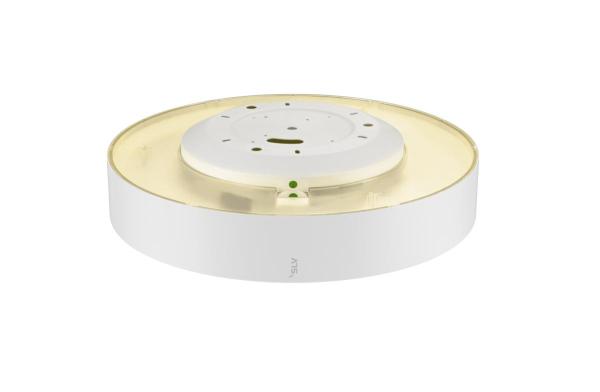 MEDO® PRO 40, Wand- und Deckenaufbauleuchte, rund, 3000/4000 K, 19 W, DALI, Touch, 80°, UGR <19, weiß