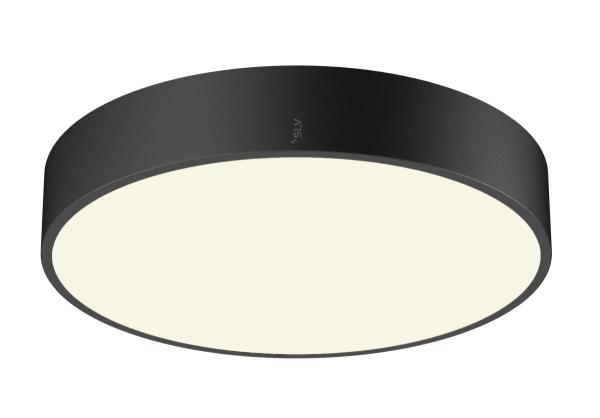 MEDO® PRO 40, Wand- und Deckenaufbauleuchte, rund, 3000/4000 K, 19 W, DALI, Touch, 110°, schwarz