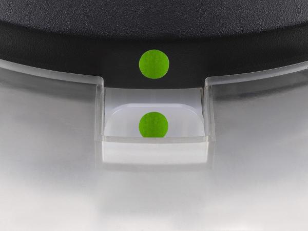 MEDO® PRO 40, Wand- und Deckenaufbauleuchte, rund, 3000/4000 K, 19 W, Phasenabschnitt, 110°, schwarz