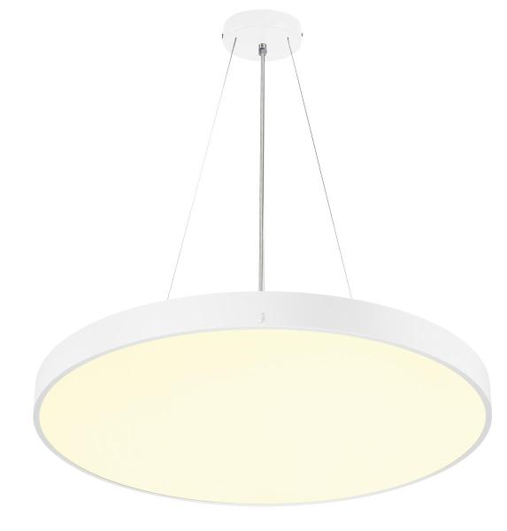 MEDO® PRO 90, Deckenaufbauleuchte, rund, 3000/4000 K, 75 W, DALI, Touch, 80°, UGR <19, weiß