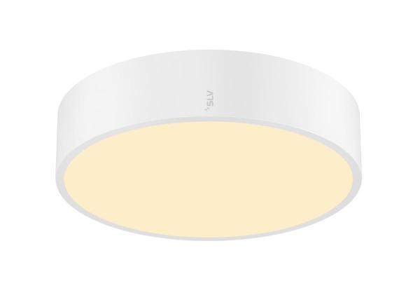 MEDO® 30, Wand- und Deckenaufbauleuchte, rund, 2700/3000/4000 K, 12 W, Phasenabschnitt, 110°, weiß