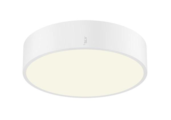 MEDO® 30, Wand- und Deckenaufbauleuchte, rund, 2700/3000/4000 K, 12 W, Phasenabschnitt, 110°, weiß