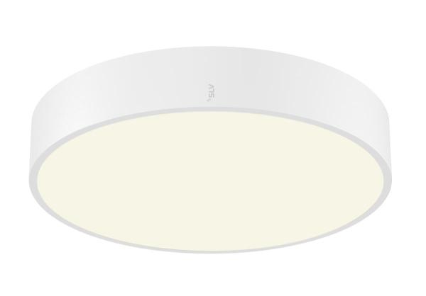 MEDO® 40, Wand- und Deckenaufbauleuchte, rund, 2700/3000/4000 K, 20 W, Phasenabschnitt, 110°, weiß