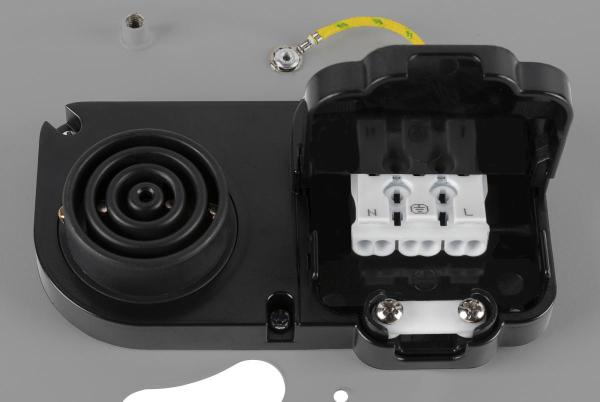 MEDO® 60, Wand- und Deckenaufbauleuchte, rund, 2700/3000/4000 K, 39 W, Phasenabschnitt, 110°, grau