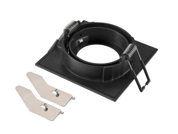 NEW TRIA® 68, Deckeneinbauring, L: 8.2 B: 8.2 H: 2.6 cm, IP 20, schwarz