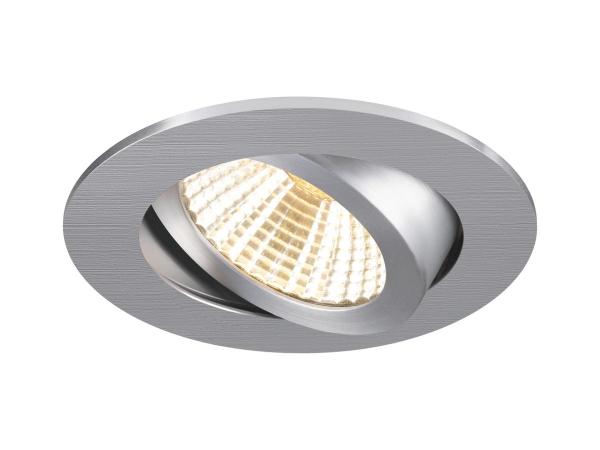 NEW TRIA® 68, Deckeneinbauring, D: 8.2 H: 2.6 cm, IP 20, aluminium