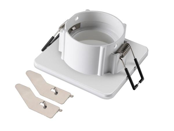 NEW TRIA® 68, Deckeneinbauring, L: 8.3 B: 8.3 H: 3.55 cm, IP 65, inkl. Glas, weiß