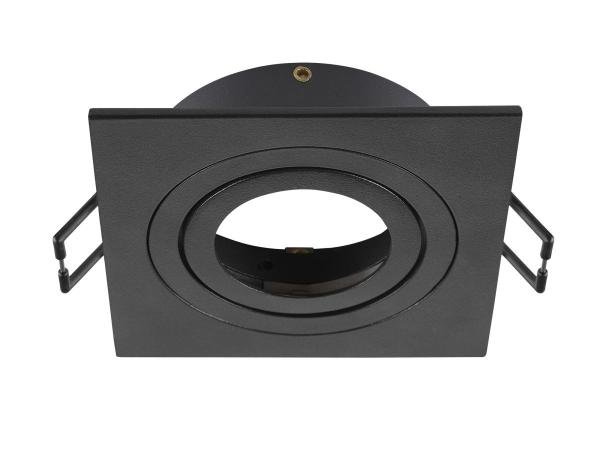 NEW TRIA® 75, Deckeneinbauring, L: 9 B: 9 H: 2.6 cm, IP 20, schwarz