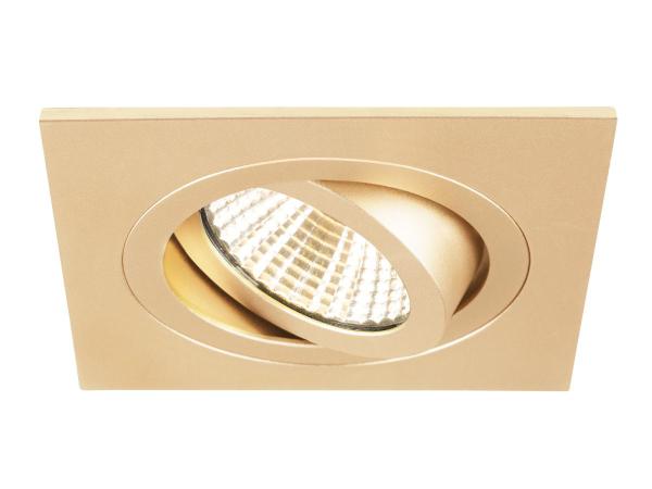 NEW TRIA® 75, Deckeneinbauring, L: 9 B: 9 H: 2.6 cm, IP 20, roségold