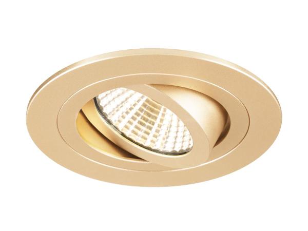 NEW TRIA® 75, Deckeneinbauring, D: 9.3 H: 2.6 cm, IP 20, roségold
