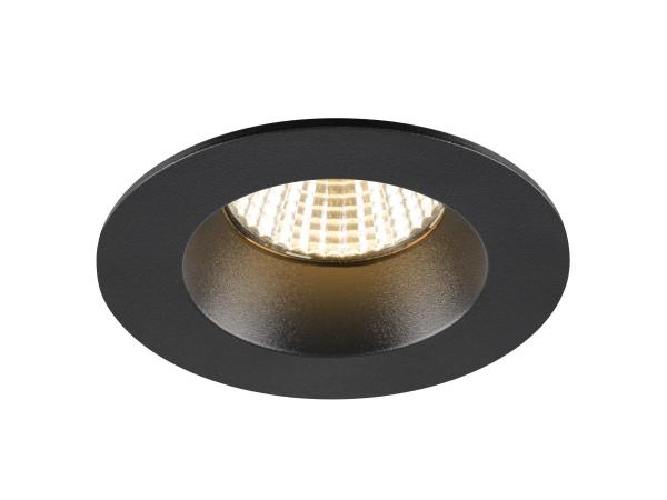 NEW TRIA® 68, Deckeneinbauring, D: 8.2 H: 3.4 cm, IP 65, schwarz