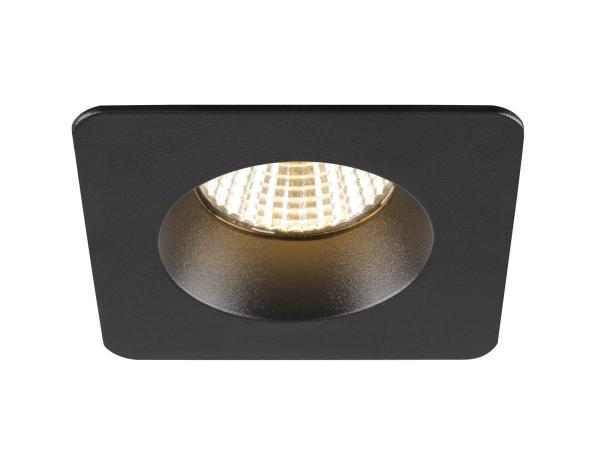 NEW TRIA® 68, Deckeneinbauring, L: 8.2 B: 8.2 H: 3.4 cm, IP 65, schwarz