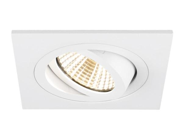 NEW TRIA® 75, Deckeneinbauring, L: 9 B: 9 H: 2.6 cm, IP 20, weiß