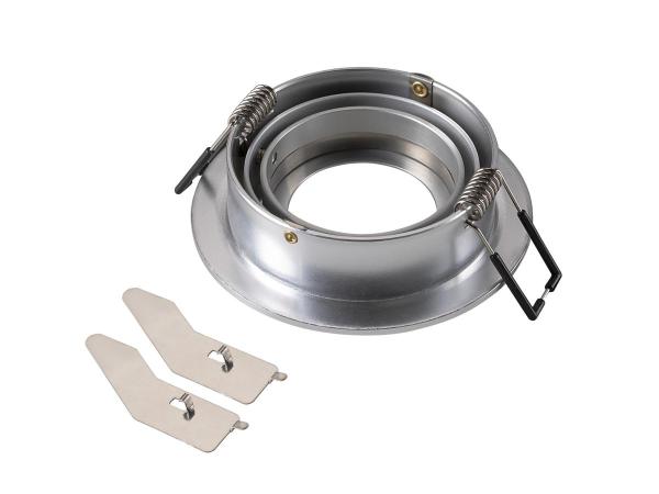 NEW TRIA® 75, Deckeneinbauring, D: 9.3 H: 2.6 cm, IP 20, aluminium