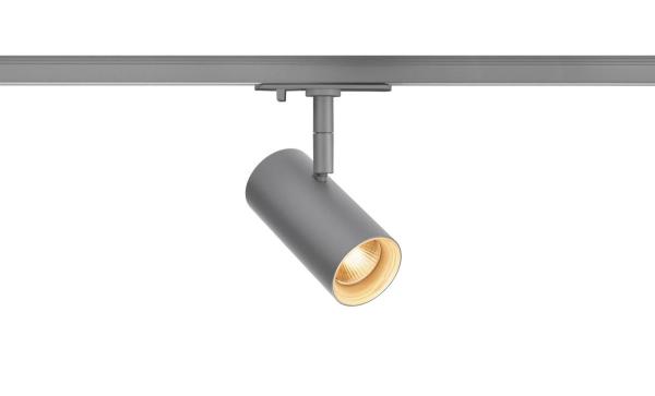 NOBLO® SPOT, 1~ Spot, rund, 2000-3000 K, 8.4 W, Dim-to-Warm, Phasenabschnitt, 36°, grau
