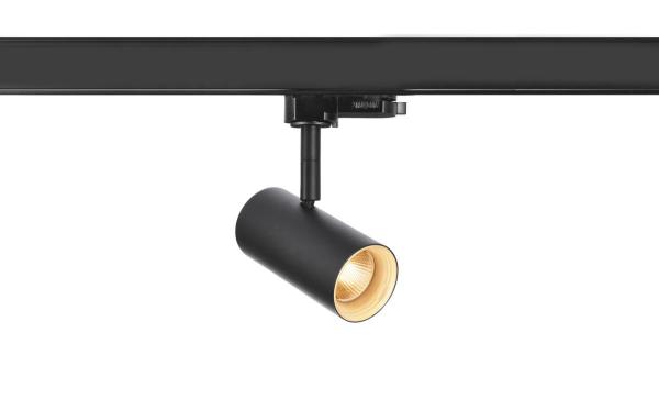NOBLO® SPOT, 3~ Spot, rund, 2000-3000 K, 8.4 W, Dim-to-Warm, Phasenabschnitt, 36°, schwarz