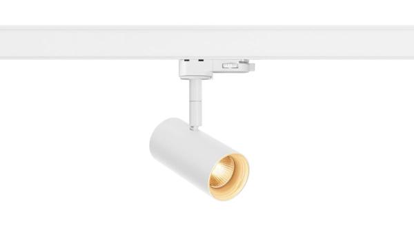 NOBLO® SPOT, 3~ Spot, rund, 2000-3000 K, 8.4 W, Dim-to-Warm, Phasenabschnitt, 36°, weiß