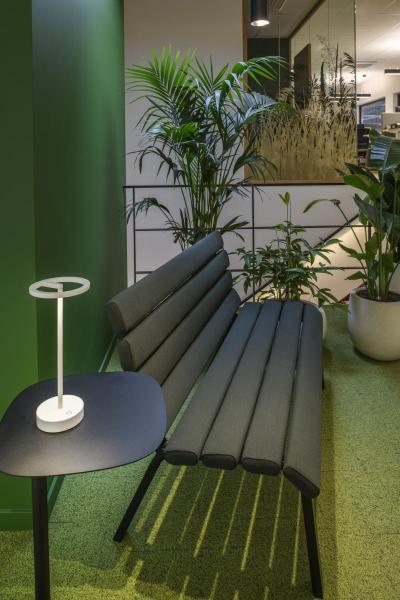 VINOLINA ONE, Tischleuchte, Akku, IP54, 2700 K, TOUCH, weiß