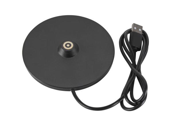 VINOLINA, Tischleuchte, Akku, IP54, 2700/3000 K, TOUCH, weiß