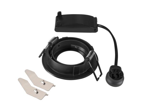 NEW TRIA® 68, Deckeneinbauleuchte, rund, max. 10 W GU10, schwarz