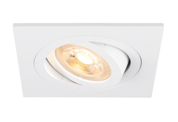 NEW TRIA® 75, Deckeneinbauleuchte, quadratisch, max. 10 W GU10, weiß