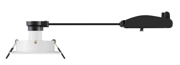 NEW TRIA® 75, Deckeneinbauleuchte, quadratisch, max. 10 W GU10, weiß