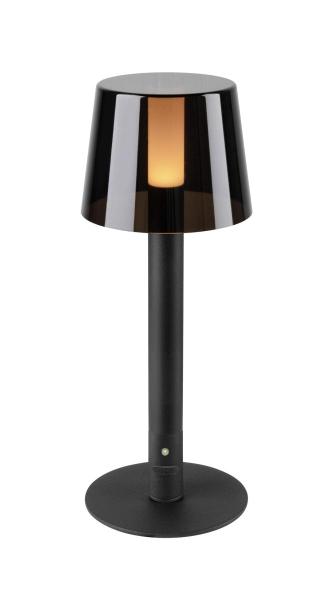 TAHA Leuchten-Set, Akku, IP65, 2700 K, dimmbar, schwarz